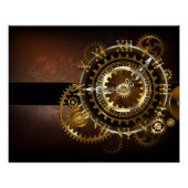 Steampunk clock poster (Vorderseite)