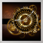 Steampunk clock poster (Vorne)