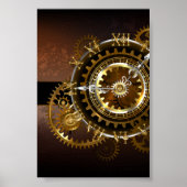 Steampunk clock poster (Vorne)