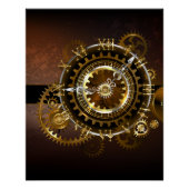 Steampunk clock poster (Vorderseite)