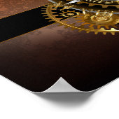 Steampunk clock poster (Ecke)