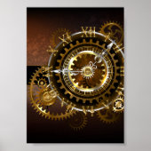 Steampunk clock poster (Vorne)