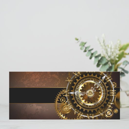 Steampunk clock programm (Stehend Vorderseite)