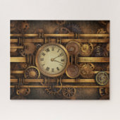 Steampunk Clock Puzzle (Horizontal)