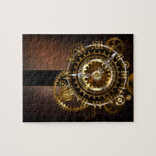 Steampunk clock puzzle (Horizontal)