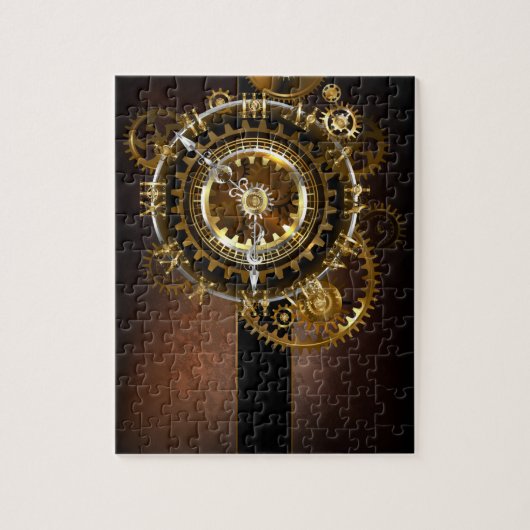 Steampunk clock puzzle (Vertikal)
