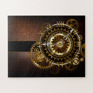 Steampunk clock puzzle