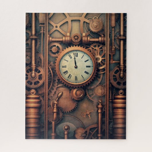 Steampunk Clock Puzzle (Vertikal)