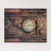Steampunk Clock Puzzle (Horizontal)
