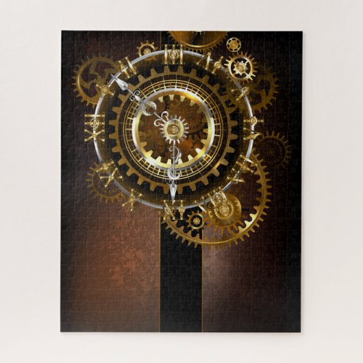 Steampunk clock puzzle (Vertikal)