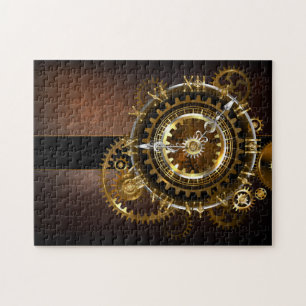 Steampunk clock puzzle
