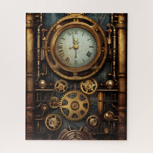 Steampunk Clock Puzzle (Vertikal)