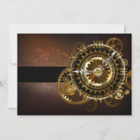 Steampunk clock