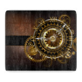 Steampunk clock schneidebrett (Vorderseite)