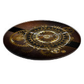 Steampunk clock schneidebrett (Ecke)