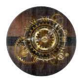 Steampunk clock schneidebrett (Vorderseite)