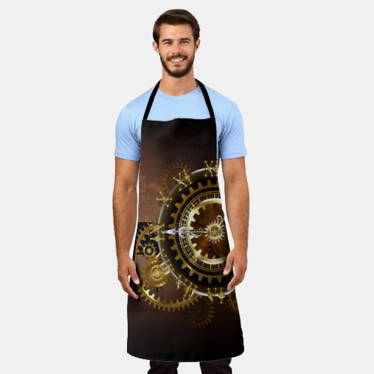 Steampunk clock schürze (Getragen)