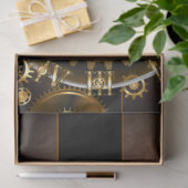 Steampunk clock seidenpapier (Geschenk)