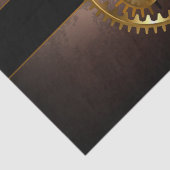 Steampunk clock seidenpapier (Detail)