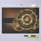 Steampunk clock seidenpapier (Handwerk)