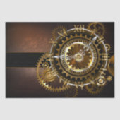 Steampunk clock seidenpapier (Vorderseite)