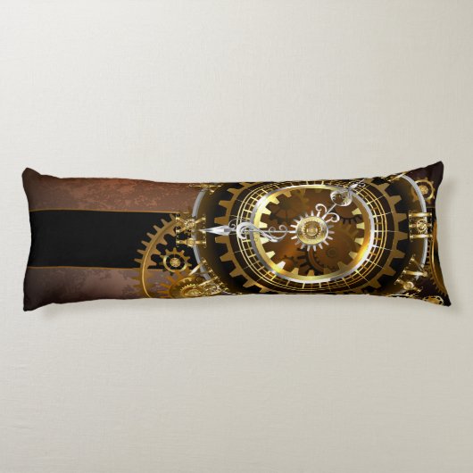 Steampunk clock seitenschläferkissen (Rückseite)