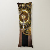 Steampunk clock seitenschläferkissen (Vorderseite Vertikal)