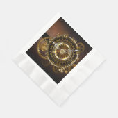 Steampunk clock serviette (Ecke)
