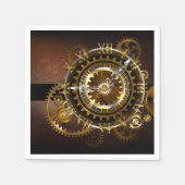 Steampunk clock serviette (Vorderseite)