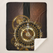 Steampunk clock sherpadecke (Vorderseite)