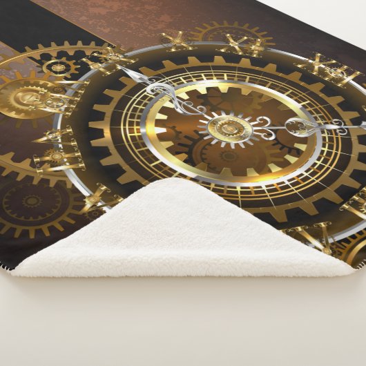 Steampunk clock sherpadecke (3/4)