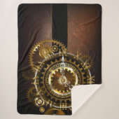 Steampunk clock sherpadecke (Vorderseite)