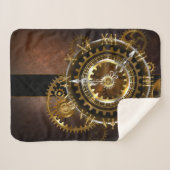 Steampunk clock sherpadecke (Vorderseite (Horizontal))