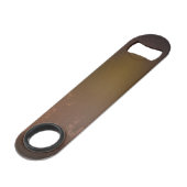 Steampunk clock speed flaschenöffner (Rückseite Schrägansicht)