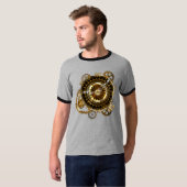 Steampunk clock T-Shirt (Vorne ganz)