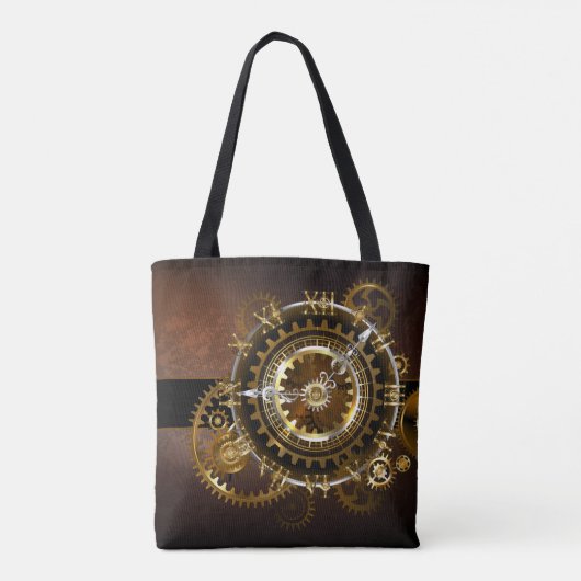 Steampunk clock tasche (Rückseite)