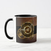 Steampunk clock tasse (Links)