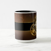 Steampunk clock tasse (Zentrum)