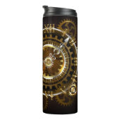 Steampunk clock thermosbecher (Nach rechts gedreht)