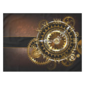 Steampunk clock tischdecke (Vorderseite (Horizontal))