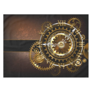 Steampunk clock tischdecke