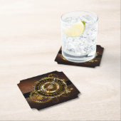 Steampunk clock untersetzer (Vor Ort)