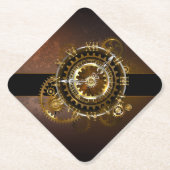 Steampunk clock untersetzer (Vorderseite)