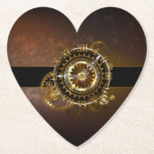 Steampunk clock untersetzer (Vorderseite)