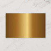 Steampunk clock visitenkarte (Rückseite)