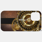 Steampunk clock with antique gears Case-Mate iPhone hülle (Rückseite (Horizontal))