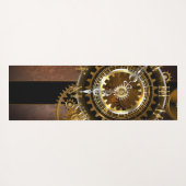 Steampunk clock yogamatte (Rückseite (Horizontal))