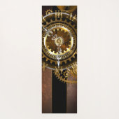 Steampunk clock yogamatte (Rückseite)