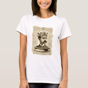 Steampunk clockwork brain head in jar T-Shirt