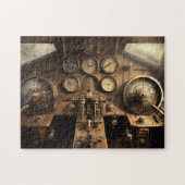 Steampunk-Cockpit Puzzle (Horizontal)